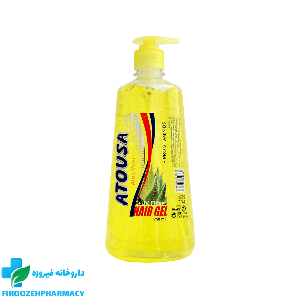 ژل موی پمپی آتوسا حاوی آلوئه ورا